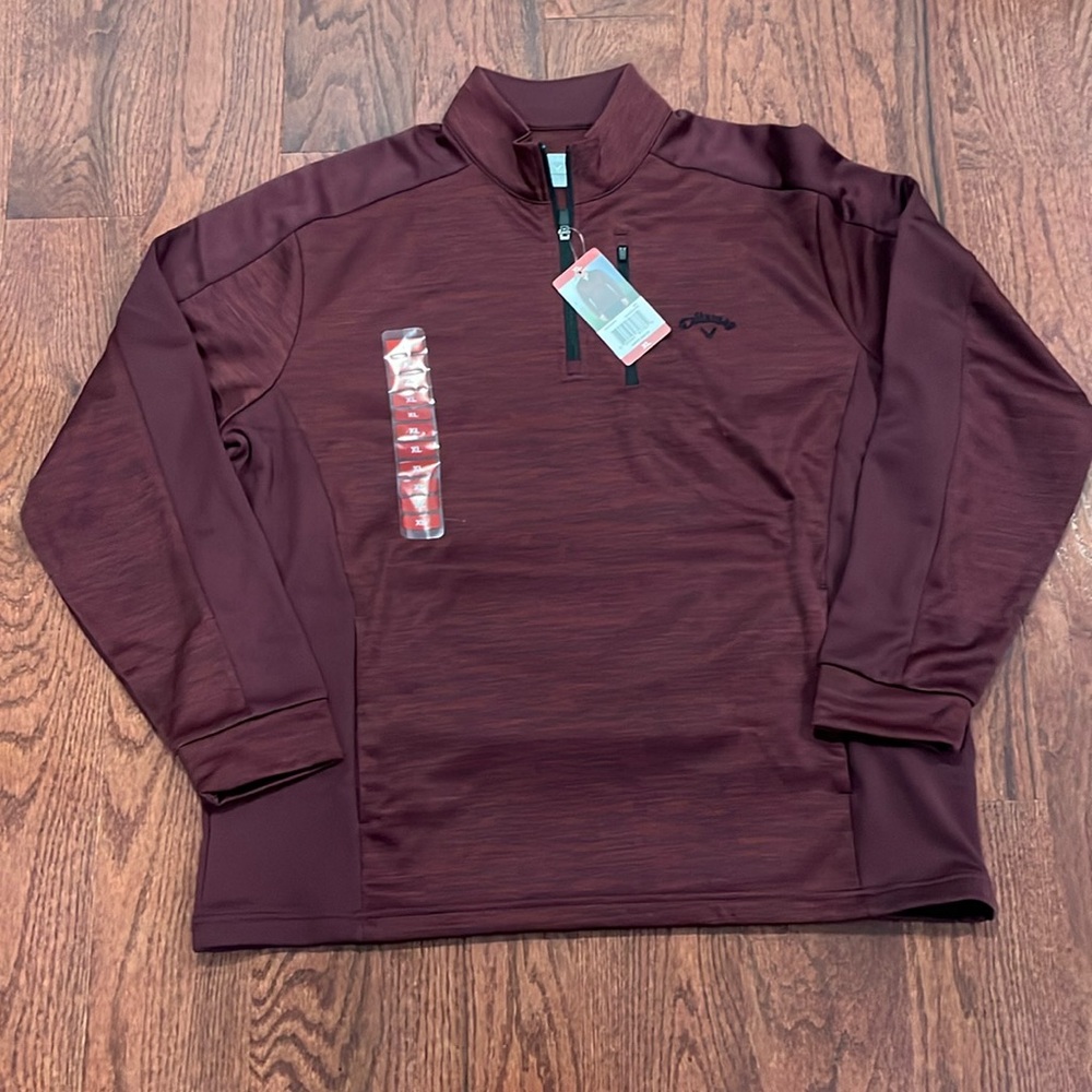 Callaway Golf Quarterzip New With Tags